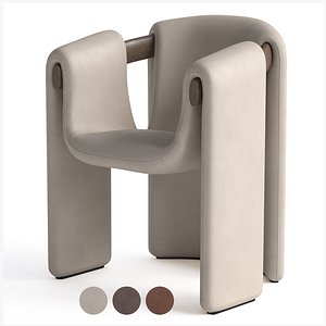 Paolo Castelli Sari chair 3D model