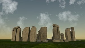 STONEHENGE  and  Surroundings 3D model