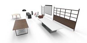Interior Collection Pack Low-poly 3D model