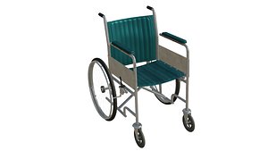 3D model wheelchair