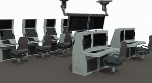 3D model operation command center