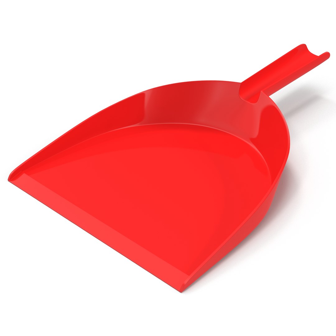 Dustpan 3D model preview