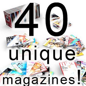 populate unique magazines 40 3ds