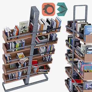 The Severin Bookshelf by Alex de Rouvray
