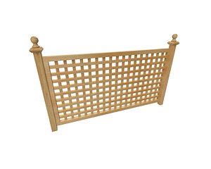 Wooden fence