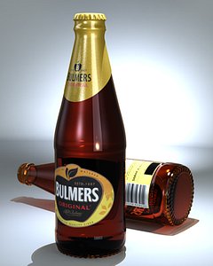 bulmers cider m 3d model