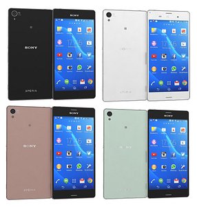 3ds max sony xperia z3 colors