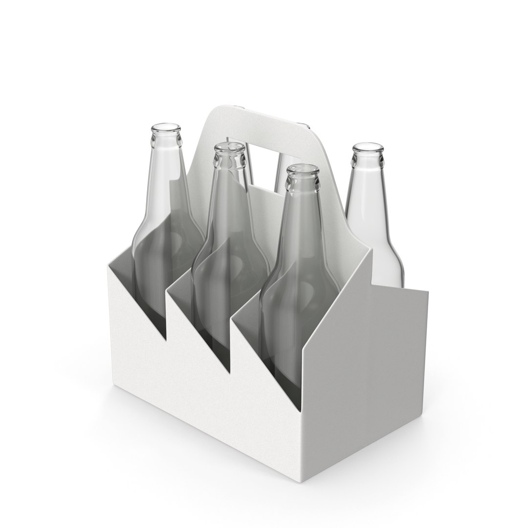 White Containers Packages Boxes Collection 3D model https://p.turbosquid.com/ts-thumb/f5/i2mgEK/Z3/bottlecarrierwithemptybottles.g03.2k/jpg/1713385733/1920x1080/fit_q87/3af68eb8298fdc9f015baba15f837ac54aec53be/bottlecarrierwithemptybottles.g03.2k.jpg