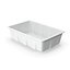 Colección de cajas de paquetes de contenedores blancos