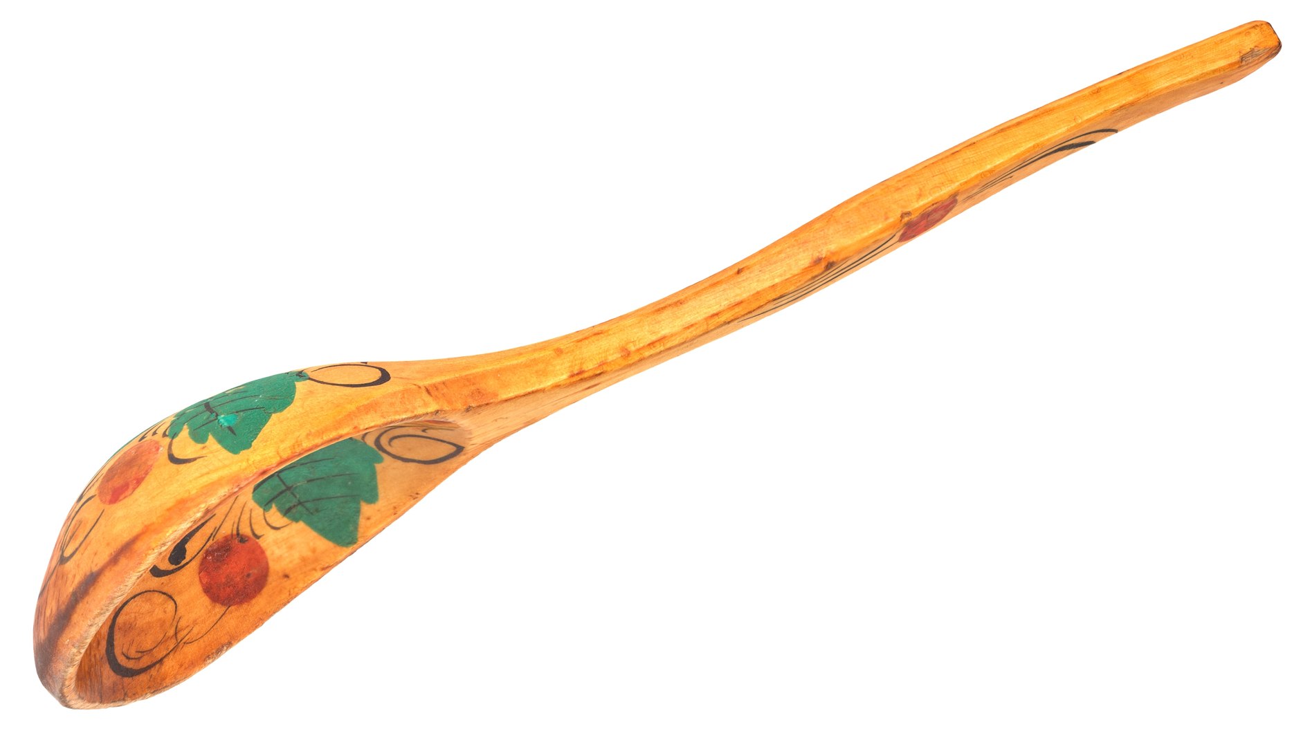 Old Wooden Traditional Spoon Model TurboSquid 2057563