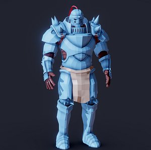 fullmetal alchemist elric 3D model