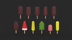 Ice Cream 3D model 3D model