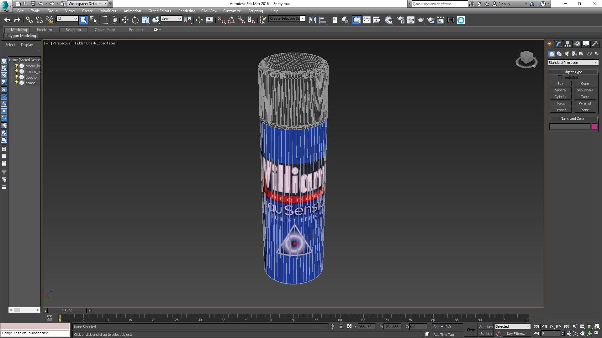 Spray Model - TurboSquid 2334450