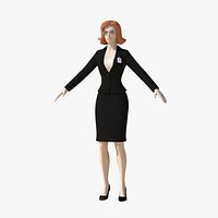 Young Woman with Morphs
