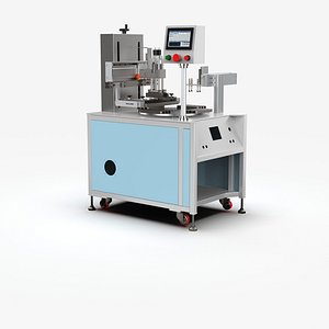 Automatic 4 Station Rotary Silk Screen Printing Machine