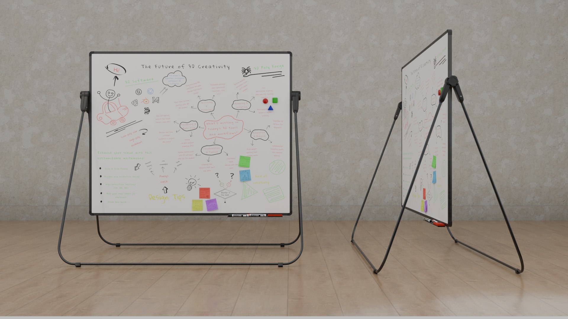 Professional U Stand Rectangular Writing Boards - Customizable Trio Set 3D model https://p.turbosquid.com/ts-thumb/f5/uCE21d/Ii/b6/png/1747479895/1920x1080/fit_q87/f1ea1ca23211ff19829500ca9e839c78eafa9774/b6.jpg