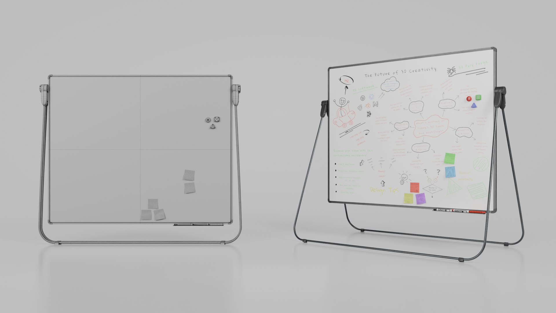 Professional U Stand Rectangular Writing Boards - Customizable Trio Set 3D model https://p.turbosquid.com/ts-thumb/f5/uCE21d/we/b2/png/1747479893/1920x1080/fit_q87/239cb415329c9184c366f97b92c8a542cfc0fee3/b2.jpg