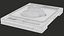 Roast Steak On The Board PBR 3D model