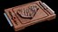 Roast Steak On The Board PBR 3D model