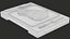 Roast Steak On The Board PBR 3D model