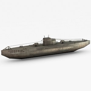 war german submarine u-boat c4d