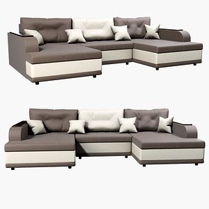 Madrid Sectional Sofa with stitches