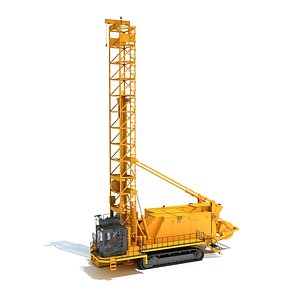 3D model Rotary Drilling Rig