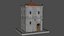 Ancient Tower Building 3D model