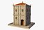 Ancient Tower Building 3D model