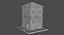 Ancient Tower Building 3D model