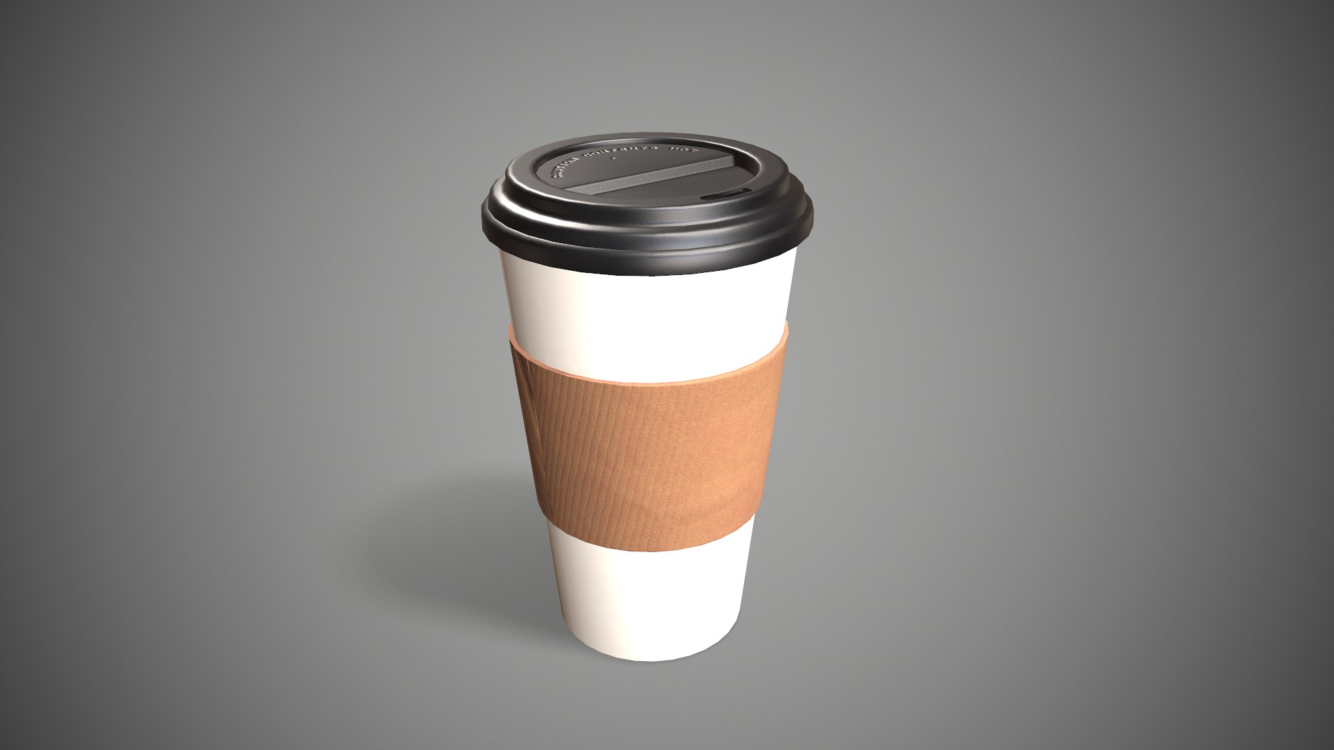 Starbucks Coffee Cup - 3D Model by polygun