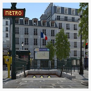Paris Trendy Street and Place Bundle Studio license