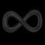3D infinity loop mobius