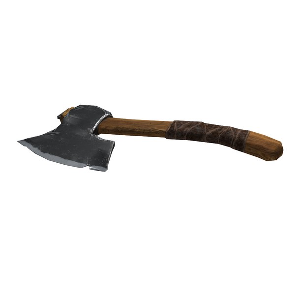 3d Wood Ax Model - Turbosquid 1427361