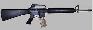 maya rifle combat