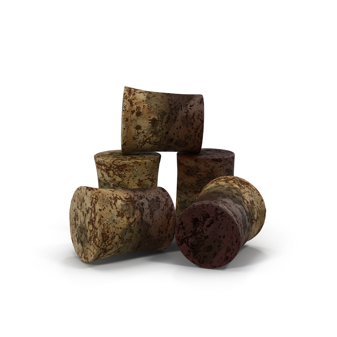 3d Realistic Cork