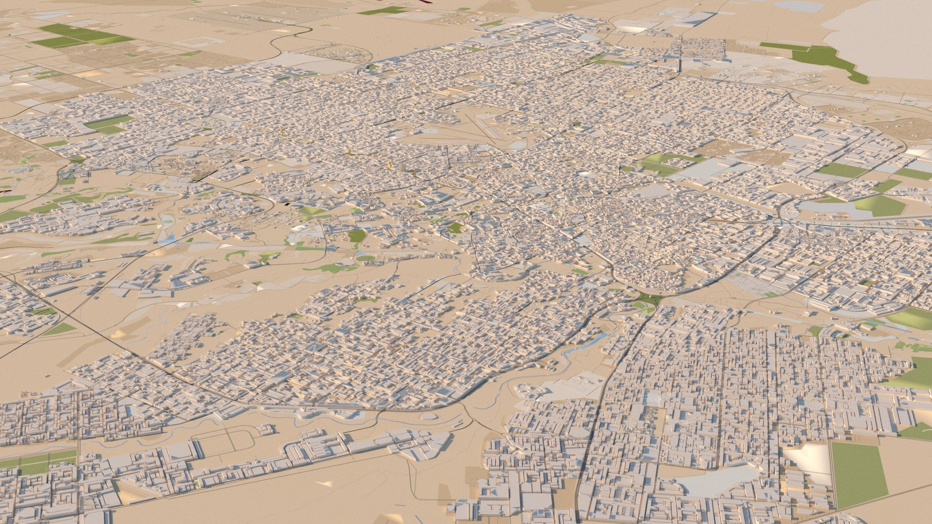 Riyadh 3D Model - TurboSquid 2455004