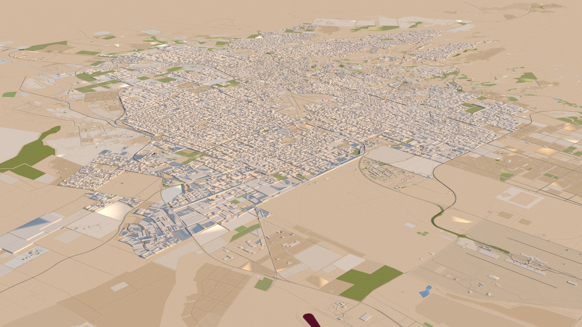 Riyadh 3D Model - TurboSquid 2455004