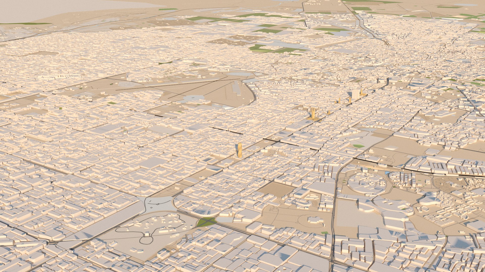 Riyadh 3D Model - TurboSquid 2455004