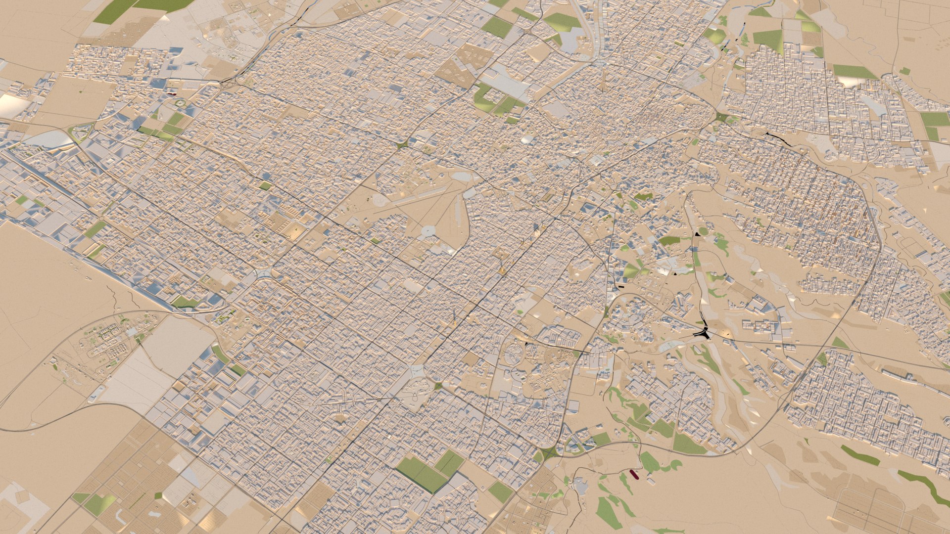 Riyadh 3D Model - TurboSquid 2455004
