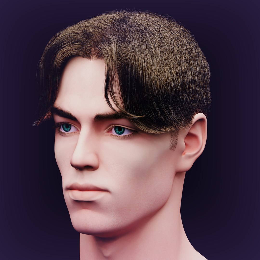 Nicolas Realistic Head 3D Model - TurboSquid 2237200