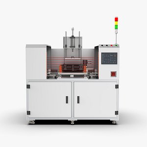 Automatic Locking Detection Machine 3D model