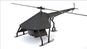 Stealth Drone Quadrocopter (RIGGED)