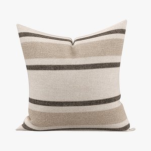 Acadia Stripe Pillow 3D model