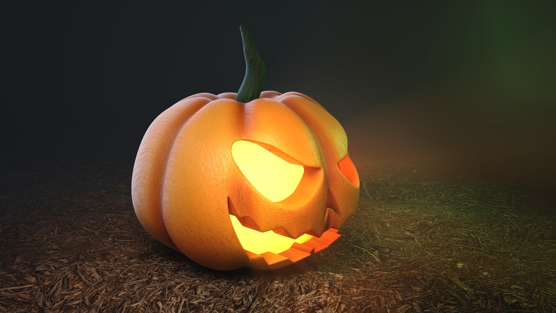 Pumpkin Modeled 3D Model - TurboSquid 1629903