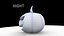 pumpkin modeled 3D model