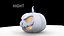 pumpkin modeled 3D model