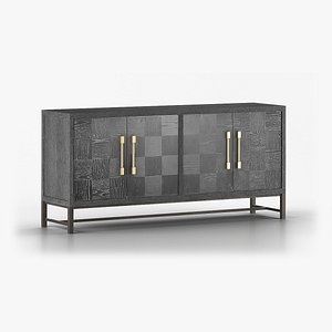 Clauss Industrial Loft Sideboard 3D model