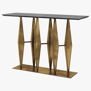 Arteriors console Dagmar 3D
