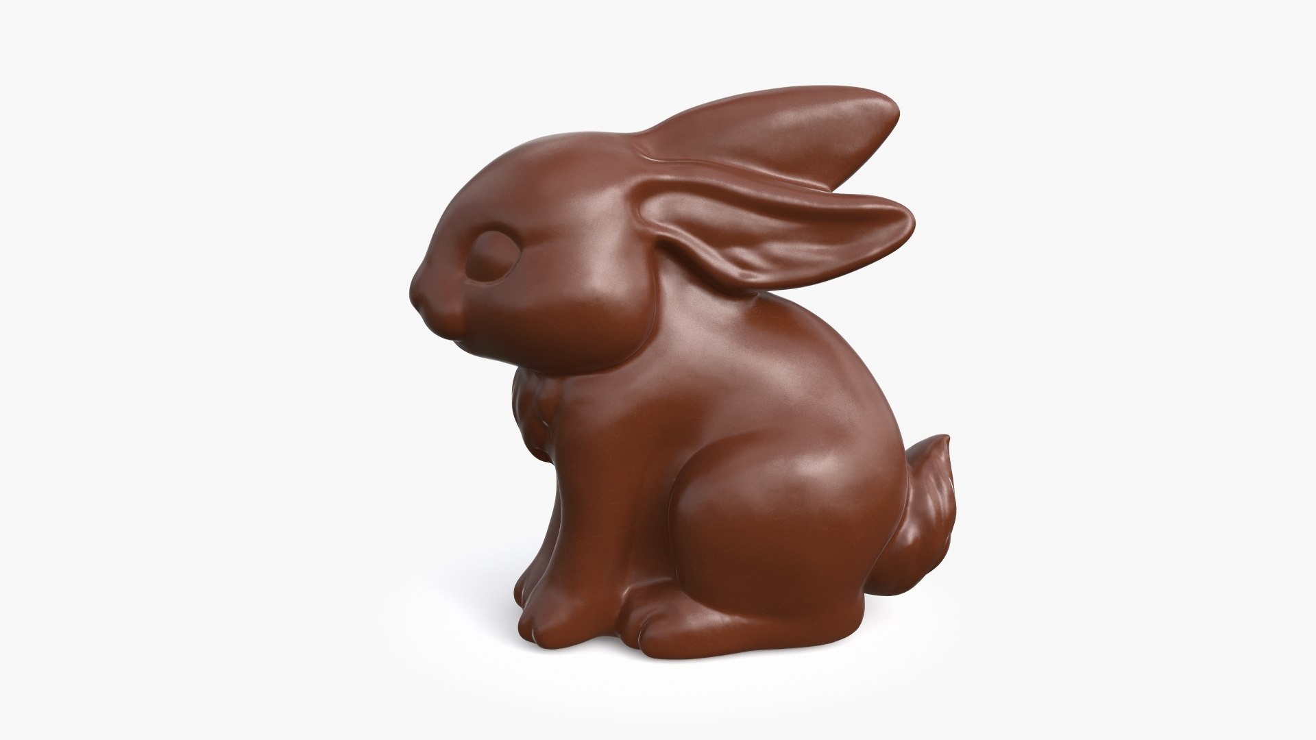 3D Chocolate Bunny V2 Model - TurboSquid 1853876